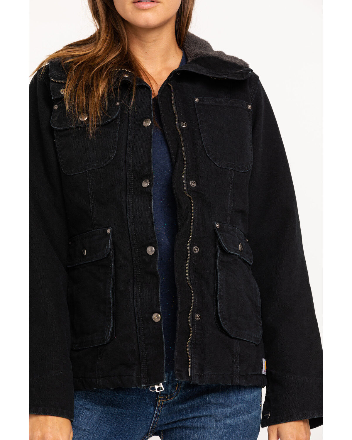 Carhartt weathered store duck wesley coat