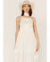 Talisman Women's Constellation Sleeveless Midi Dress, White, hi-res