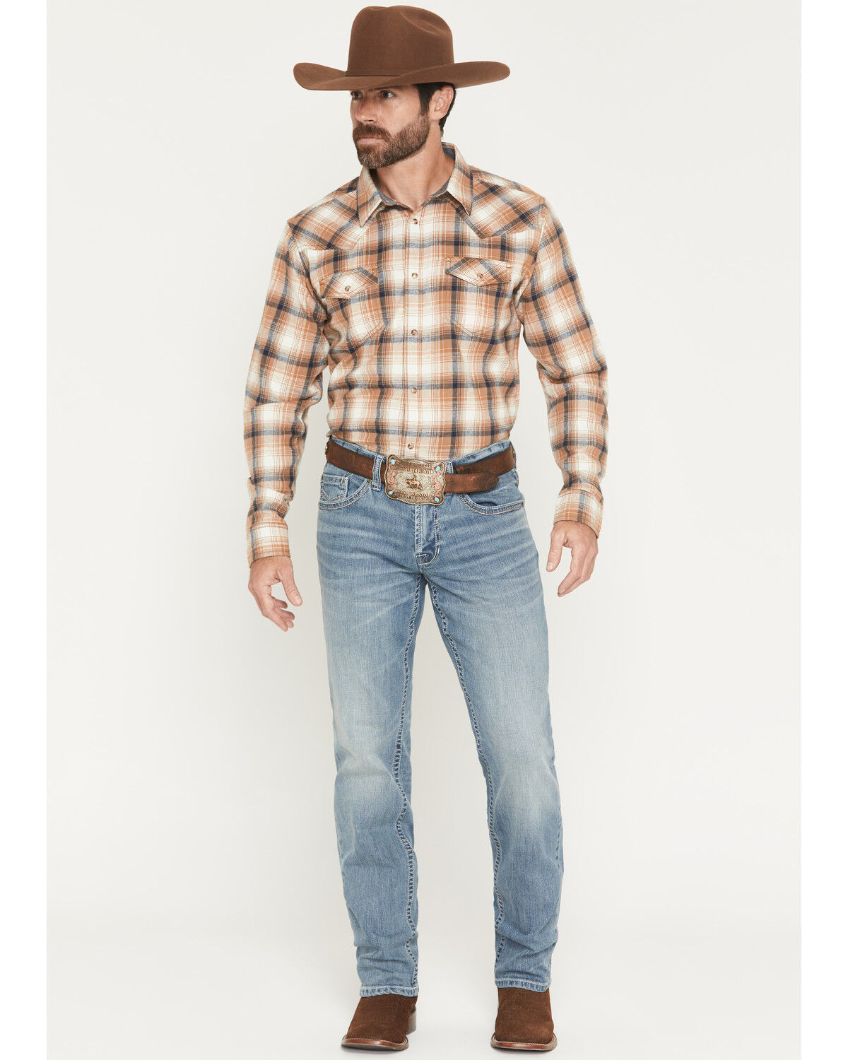 Image #1 - Cody James Men's Carter Wash Jackson Slim Straight Stretch Denim Jeans, Medium Wash, hi-res