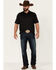 Ariat Men's AC VentTEK Short Sleeve Polo Shirt, Black, hi-res