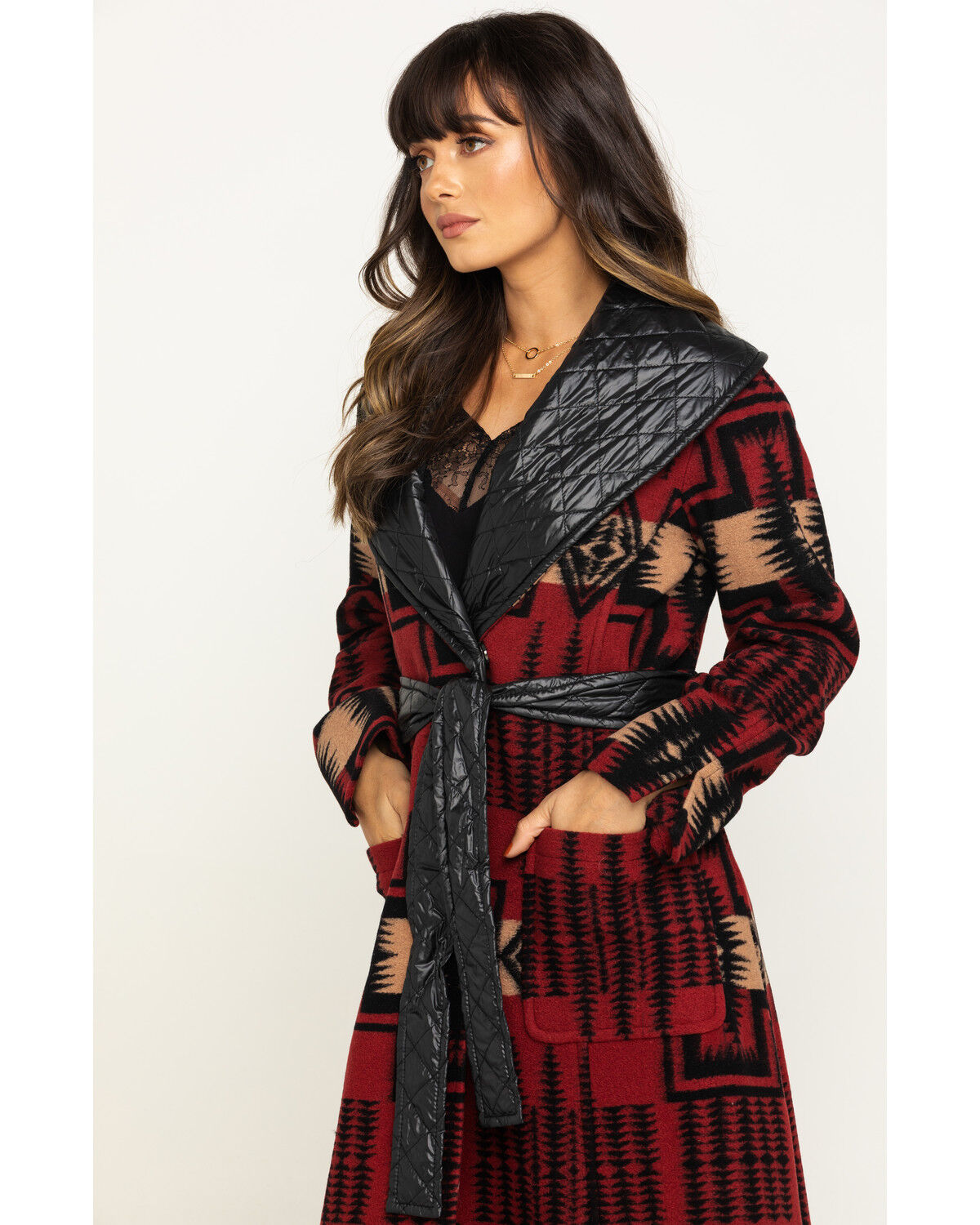 pendleton wrap coat