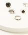 Image #1 - Idyllwind Women's Dresden Spade Ring Set - 5 Piece, Silver, hi-res