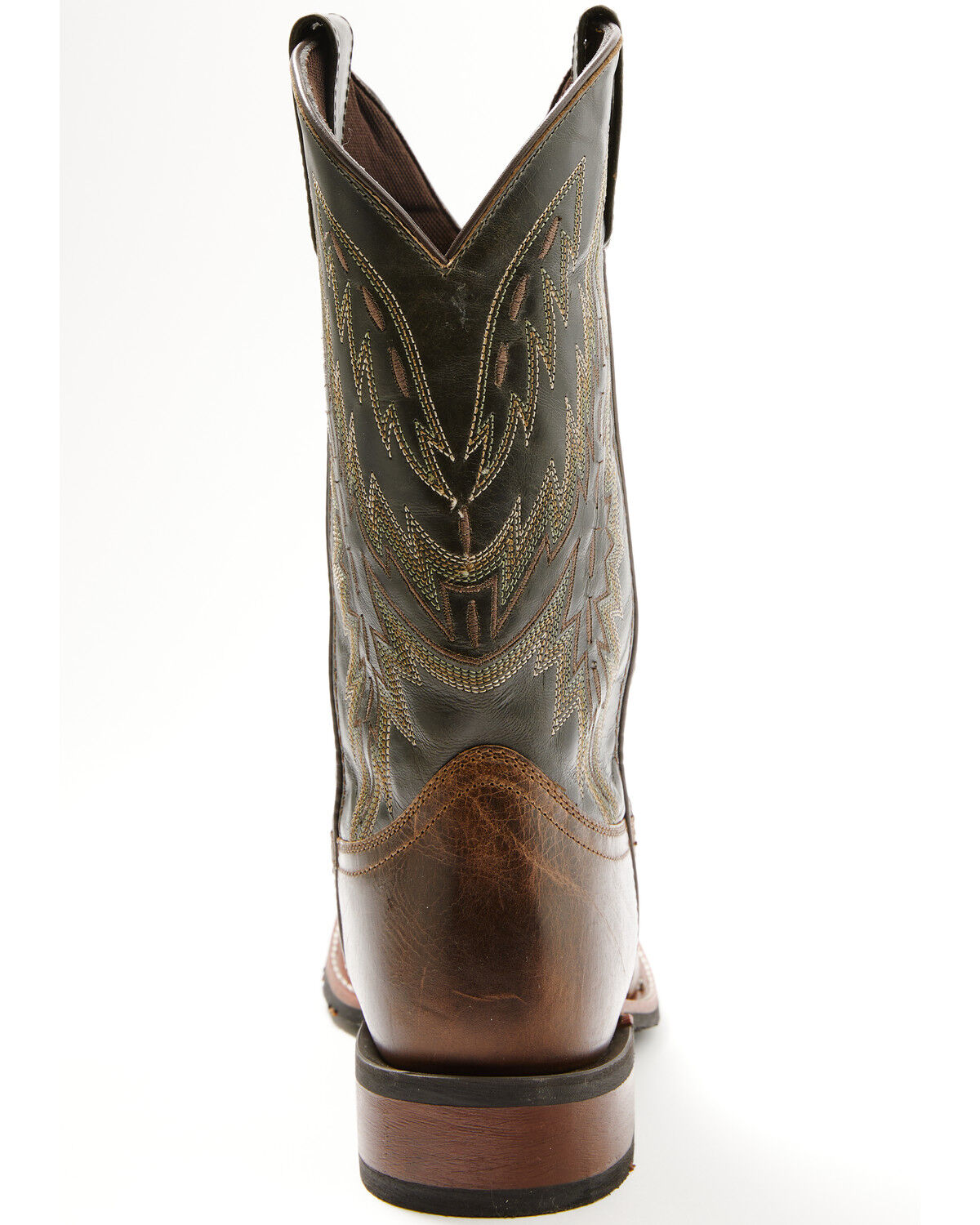 Image #5 - Laredo Men's Hyde Performance Western Boots - Broad Square Toe, Brown, hi-res