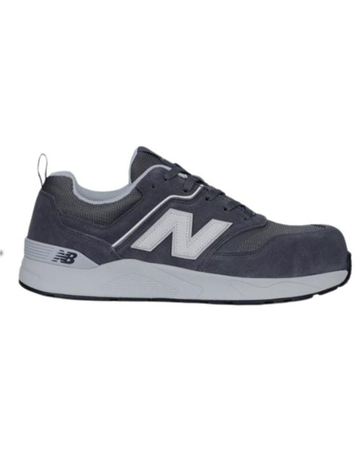 Image #2 - New Balance Men's Elite Lite Work Shoes - Composite Toe, Grey, hi-res