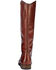 Image #4 - Frye Women's Melissa Button 2 Tall Boots - Round Toe , Red/brown, hi-res
