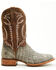 Image #2 - El Dorado Men's Exotic American Alligator Western Boots - Broad Square Toe, Grey, hi-res