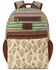Image #1 - Ariat Women's Boot Barn Exclusive Striped Cactus Backpack, Multi, hi-res