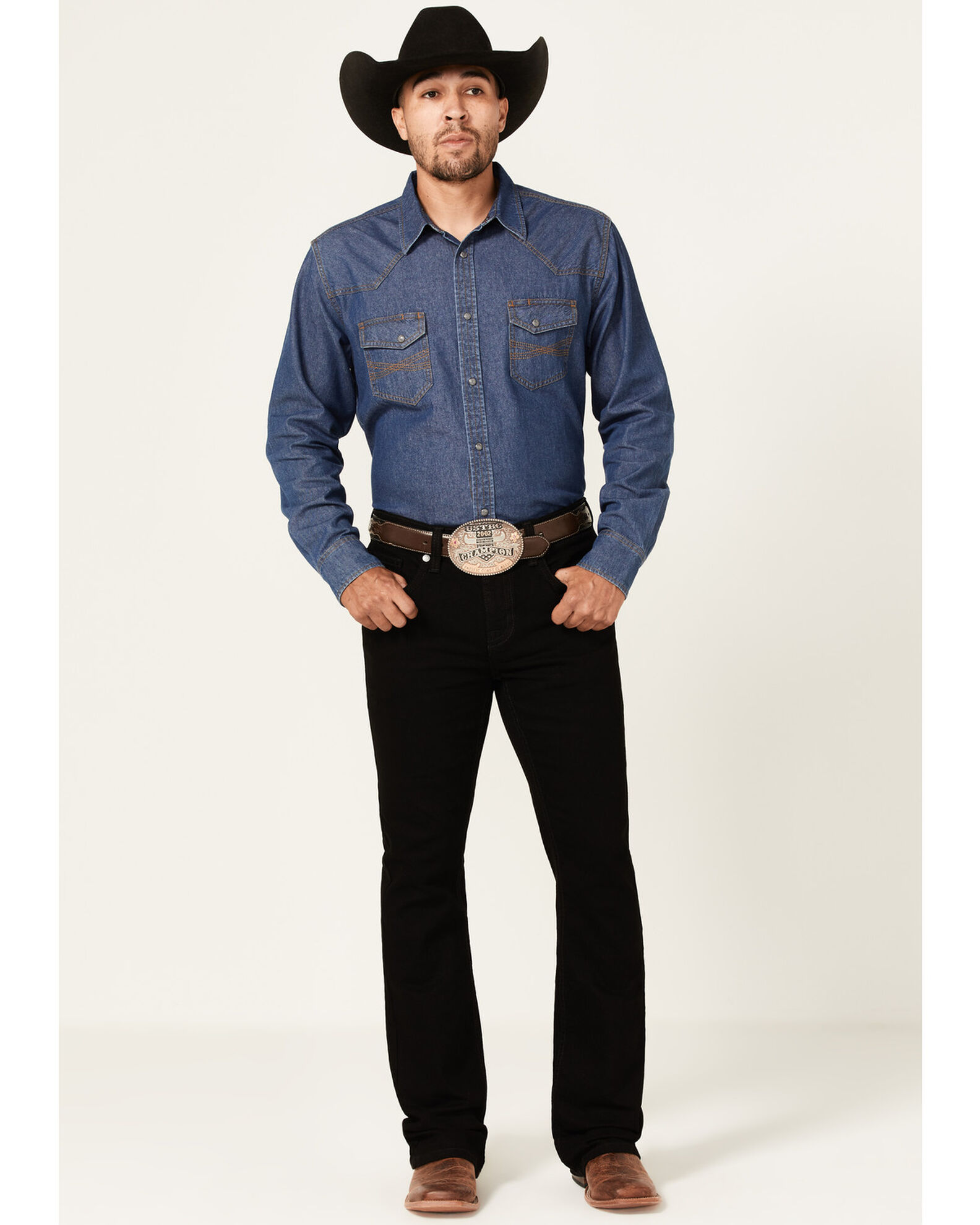 Cowboy boots with black jeans hotsell