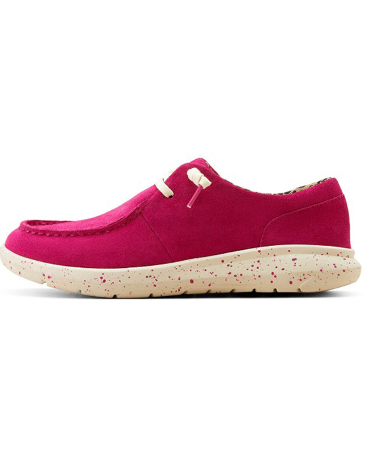 Image #2 - Ariat Women's Hilo Casual Shoes - Moc Toe, Pink, hi-res