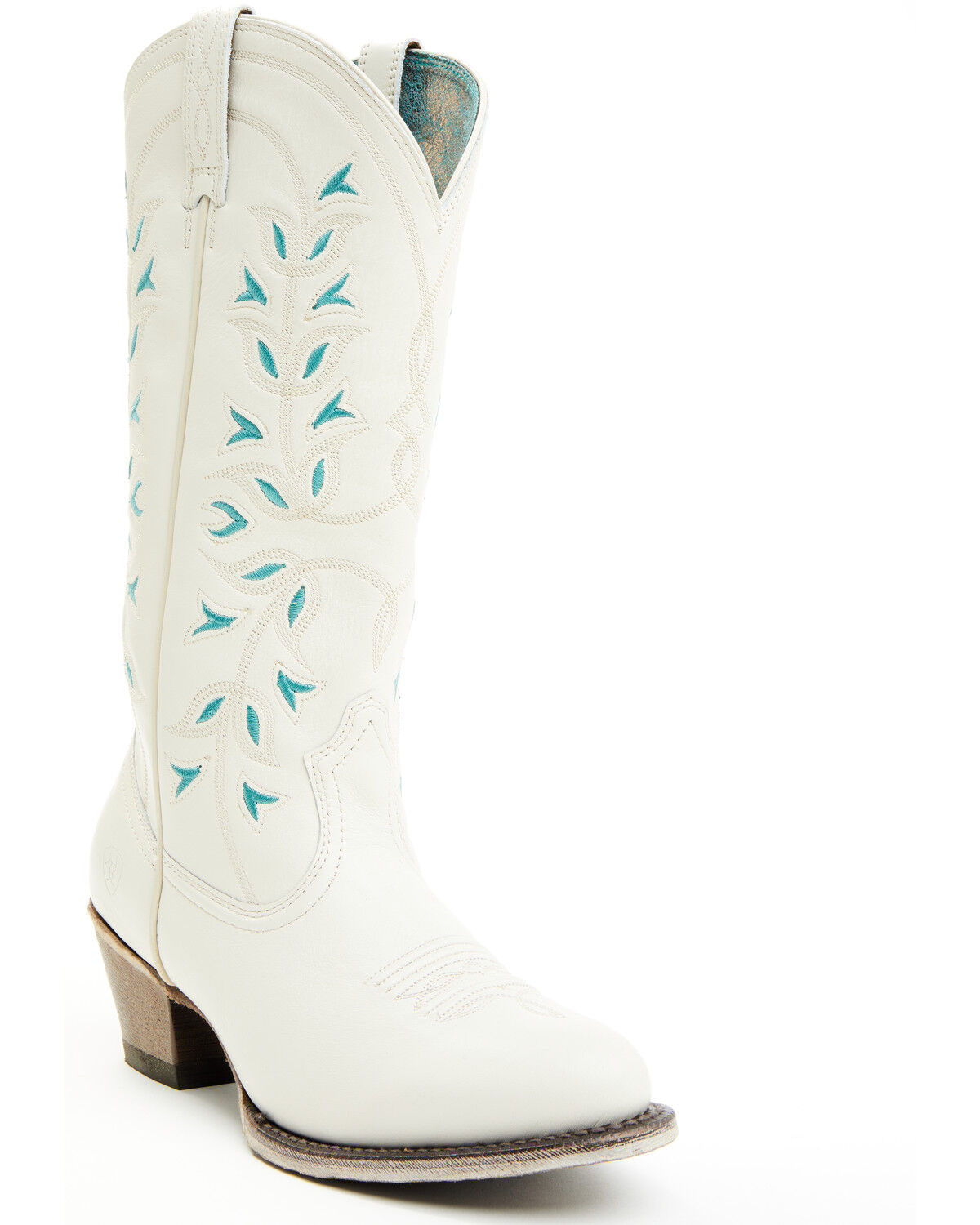 Image #1 - Ariat Women's Desert Holly Western Boots - Round Toe, Beige, hi-res