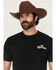 Image #3 - Changes Men's Corona Sunset Palms Short Sleeve Graphic T-Shirt, Black, hi-res