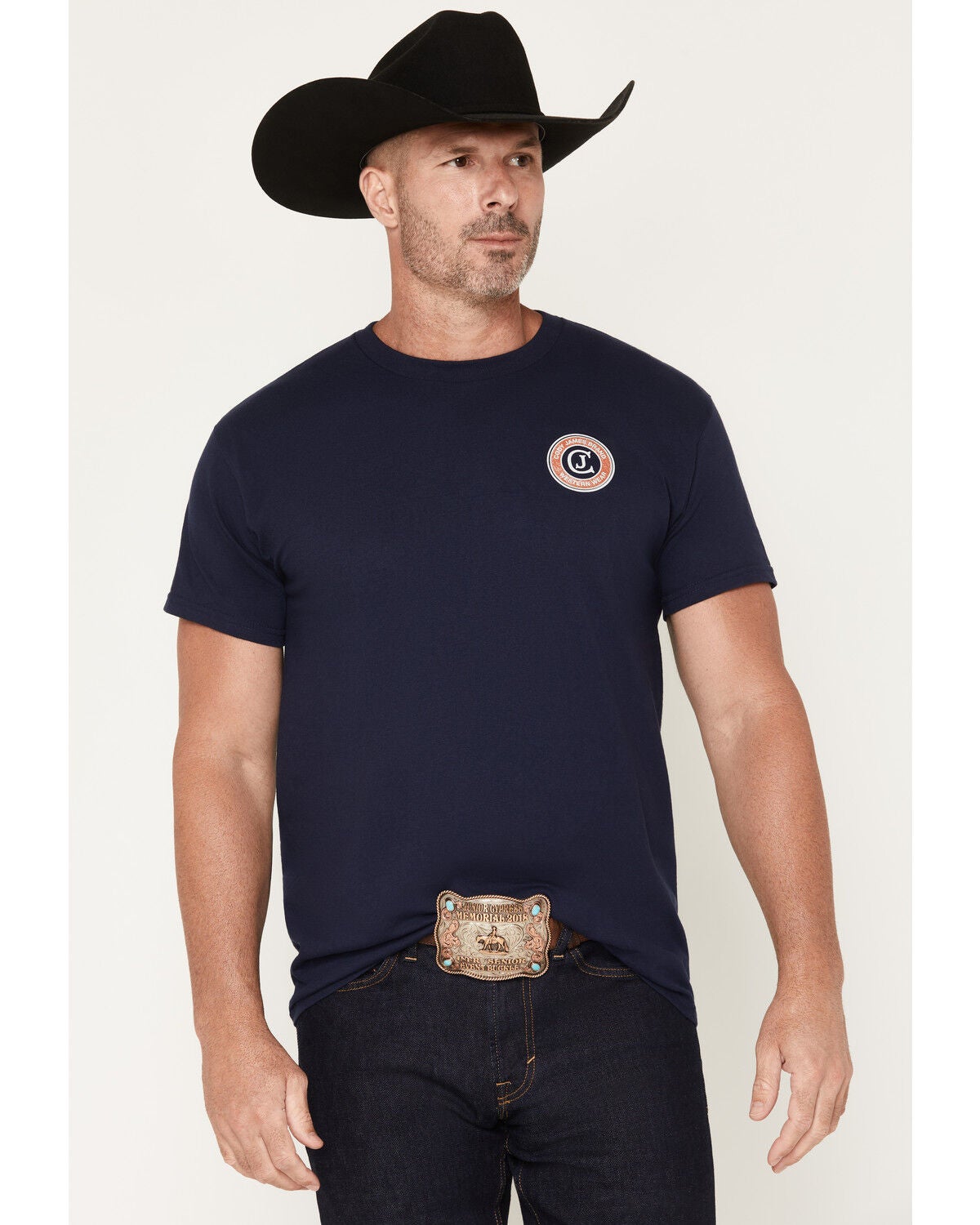 Image #2 - Cody James Men's Good Stories Short Sleeve Graphic T-Shirt, Navy, hi-res