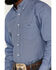 Image #3 - Resistol Men's Nixon Geo Print Button Down Western Shirt , Blue, hi-res