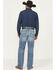 Image #3 - Cinch Men's Grant Medium Wash Relaxed Bootcut Performance Stretch Denim Jeans, Medium Wash, hi-res