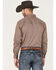 Image #4 - Resistol Men's Raddix Stripe Button Down Western Shirt , Grey, hi-res