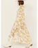 Image #2 - Free People Women's Jaymes Floral Print Long Sleeve Midi Dress , Yellow, hi-res
