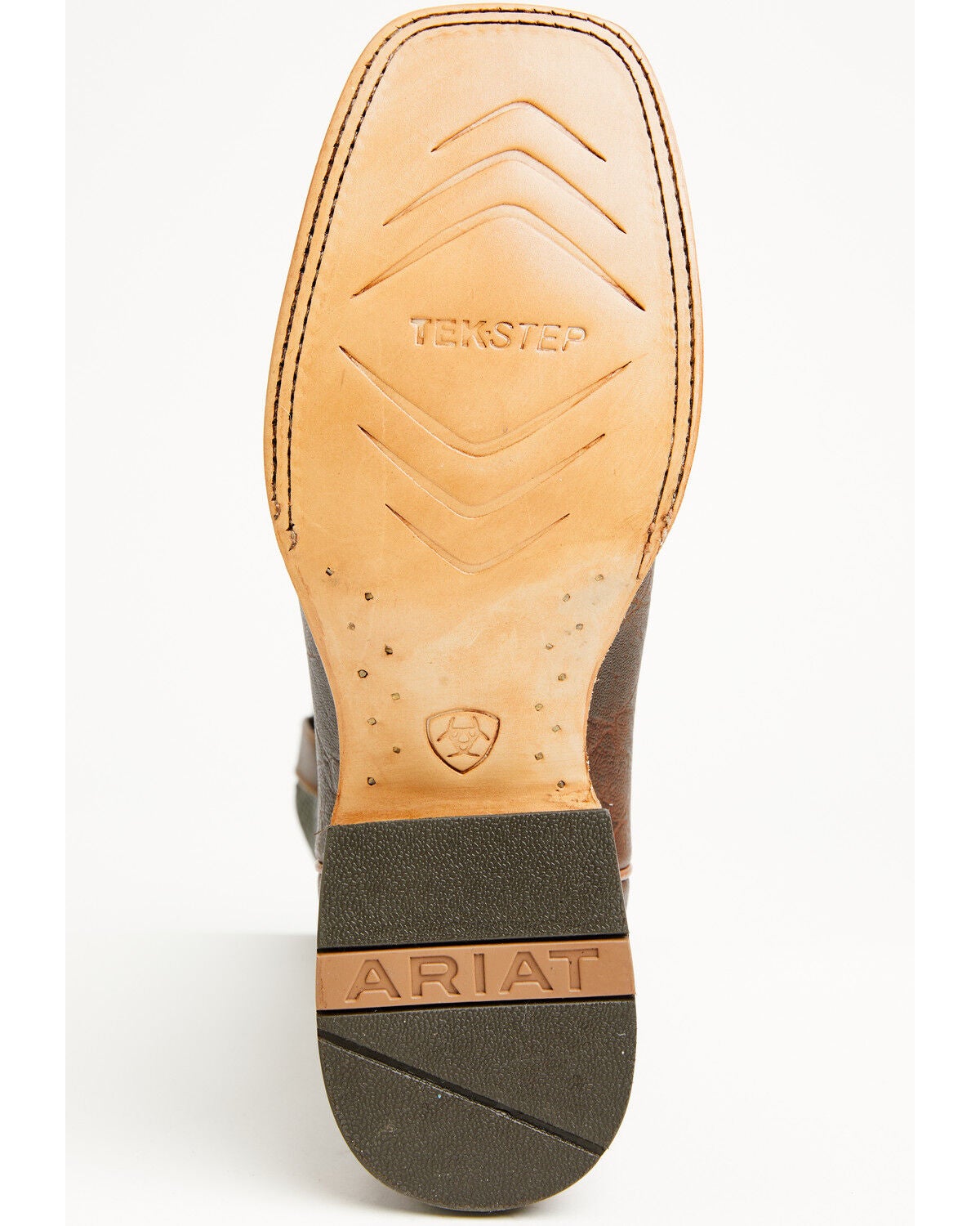 Image #7 - Ariat Men's Sting Western Boots - Broad Square Toe, Cognac, hi-res