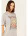 Image #2 - Youth in Revolt Women's Live By The Sun Short Sleeve Graphic Tee, Grey, hi-res