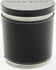 Image #2 - Boot Barn Leather & Teakwood Leather Bound 8oz Soy Candle, Black, hi-res