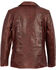 Image #2 - Milwaukee Leather Men's Leather Car Coat Jacket - Big 5X, Red, hi-res