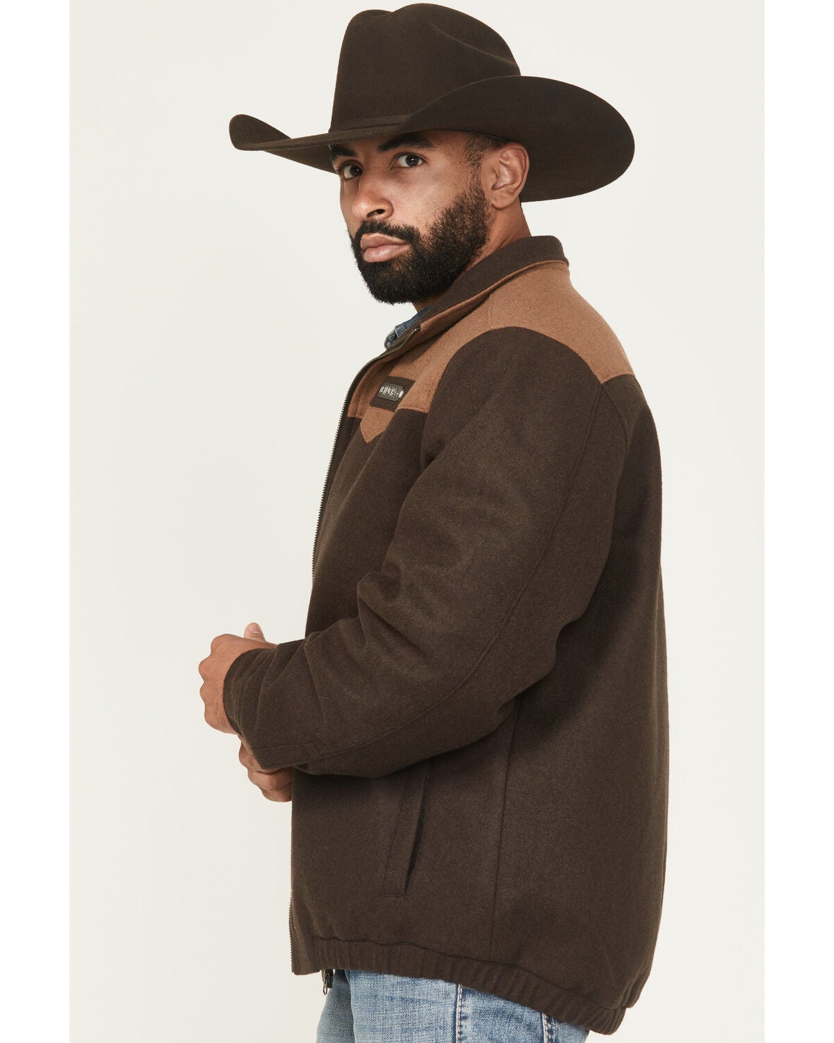 Cinch Men's Wooly Zip-Up Jacket | Sheplers