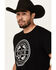 Image #2 - Cinch Men's Boot Barn Exclusive Logo Short Sleeve Graphic T-Shirt, Black, hi-res