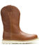 Image #3 - Wolverine X Jordan Davis Men's Bronc Wedge Wellington Work Boots - Soft Toe, Tan, hi-res