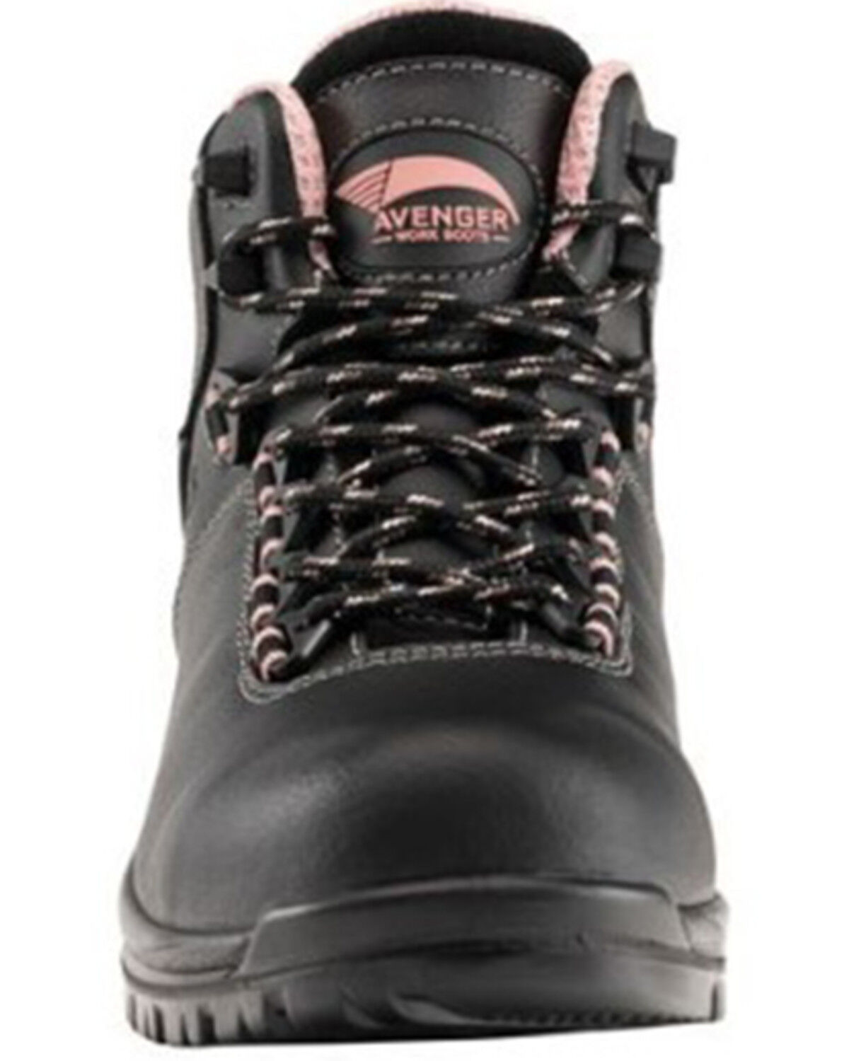 Image #4 - Avenger Women's Breaker Mid 6" Lace-Up Work Boot - Composite Toe, Black, hi-res