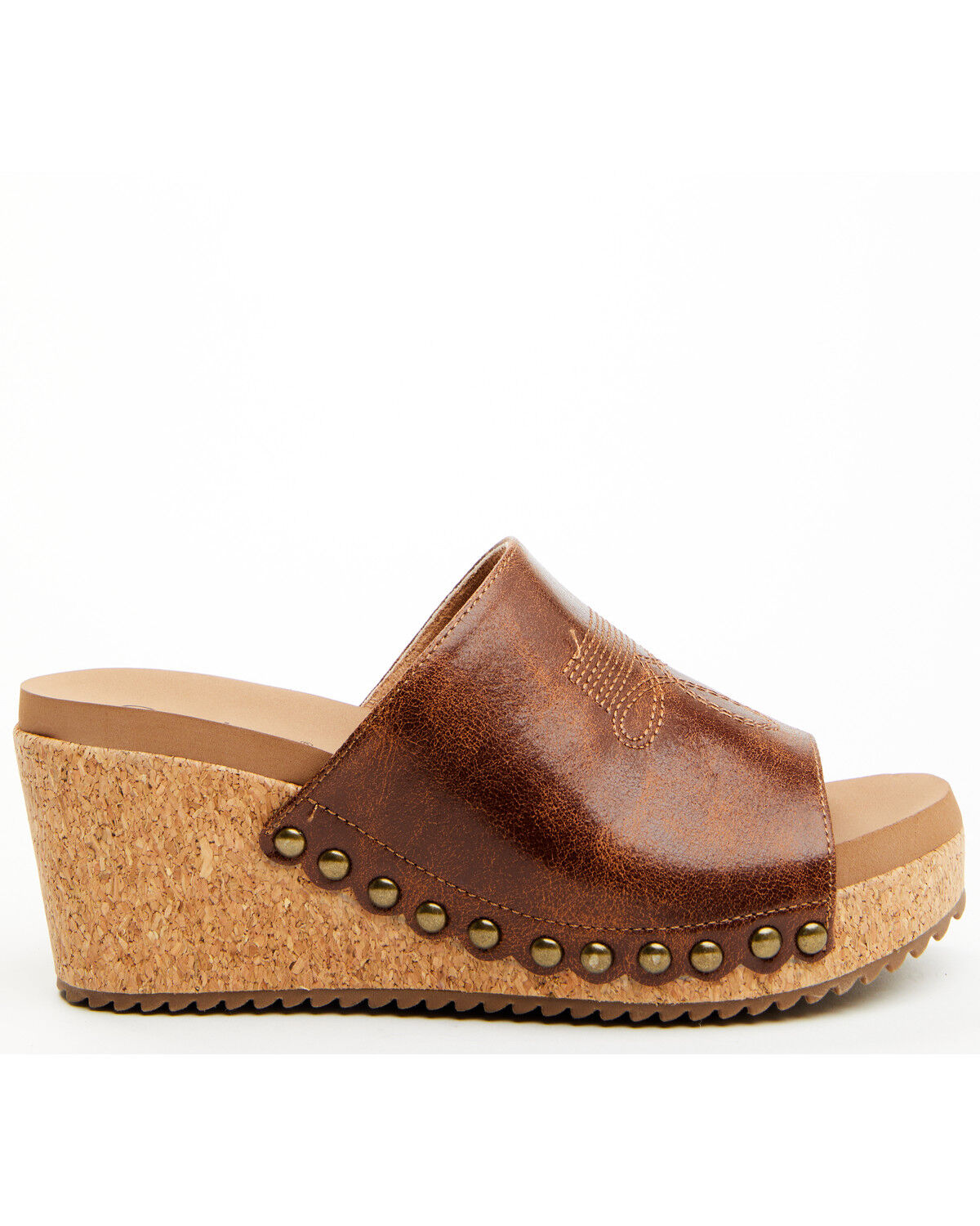 Image #2 - Corkys Women's Saddle Up Sandals, Brown, hi-res