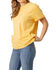 Image #2 - Kimes Ranch Women's Logo Short Sleeve Graphic Tee, Yellow, hi-res