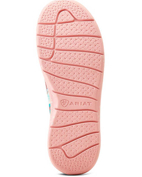 Image #5 - Ariat Women's Flamingo Print Hilo Casual Shoes - Moc Toe , Blue, hi-res