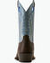 Image #3 - Ariat Girls' Futurity Fort Worth Performance Western Boots - Square Toe, Brown, hi-res