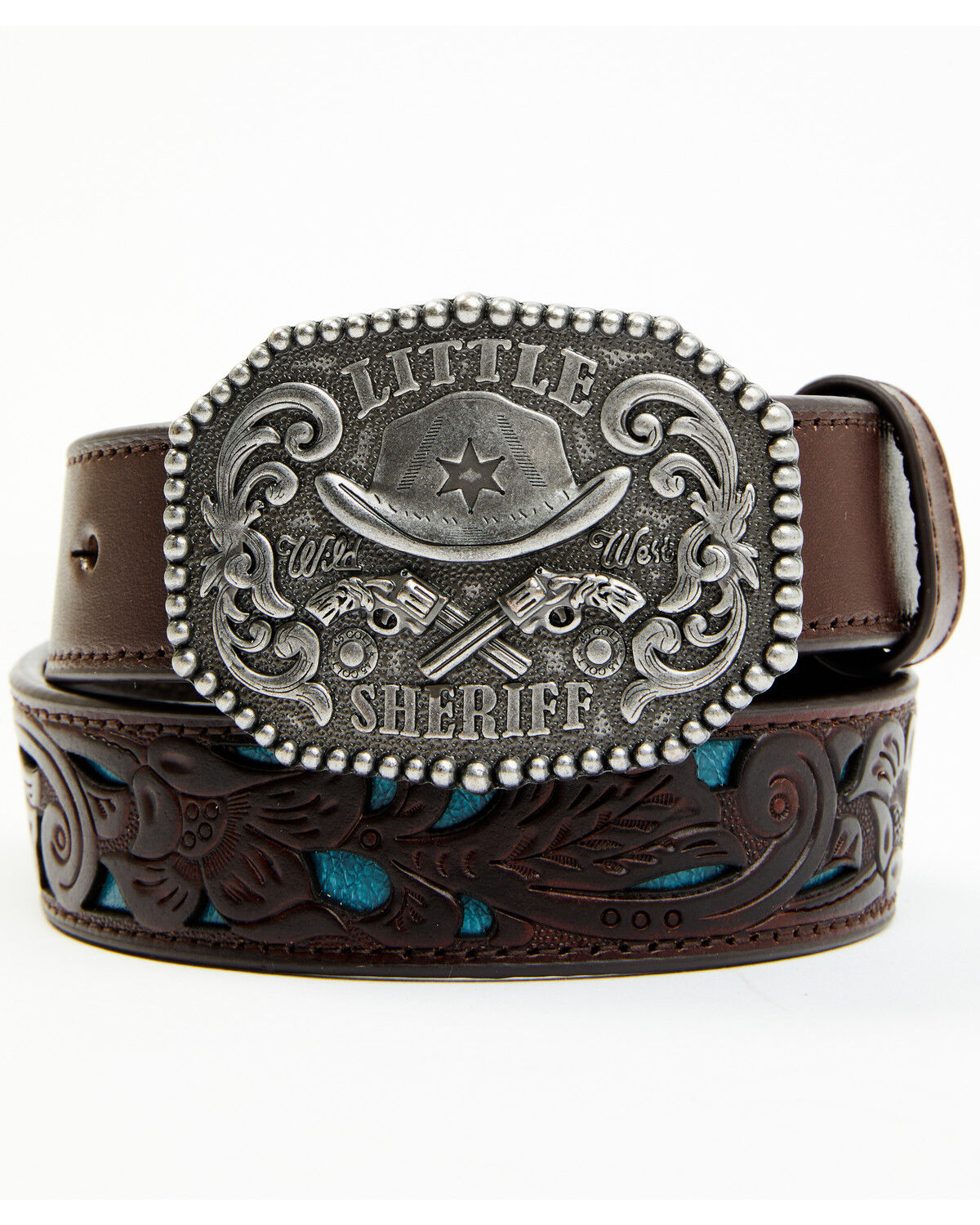Image #1 - Cody James Boys' Little Sheriff Underlay Belt, , hi-res