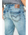 Moonshine Spirit Men's Sutton Light Wash Slim Straight Jeans , Indigo, hi-res