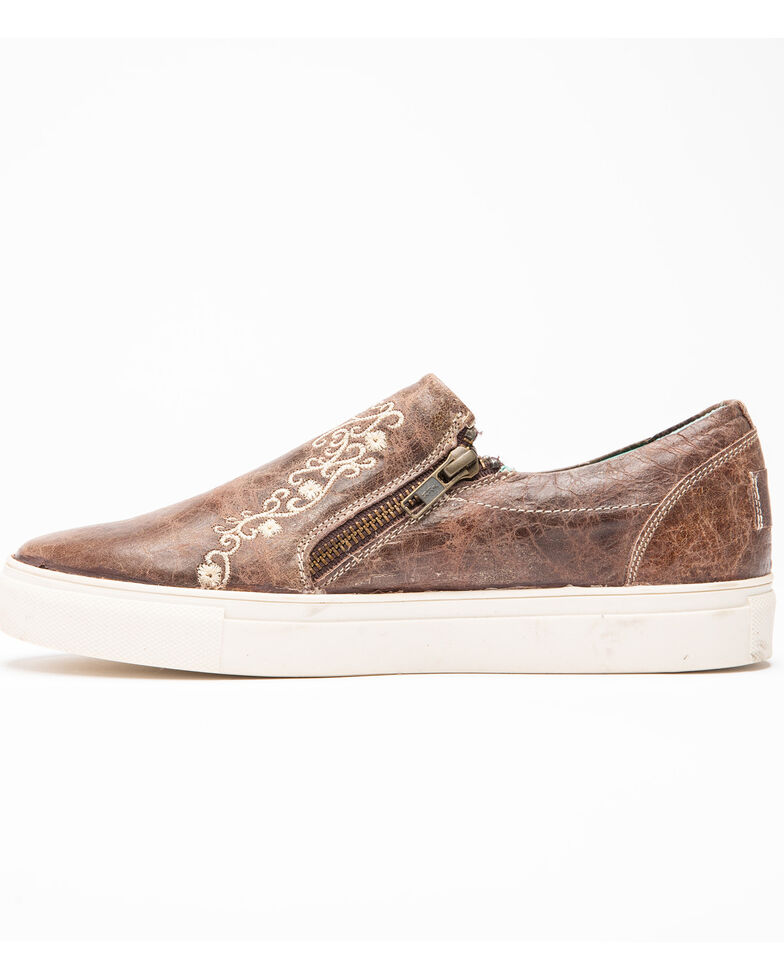 Corral Women S Bone Crater Inlay Embroidered Shoes Sheplers