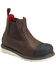 Image #1 - Avenger Men's Waterproof Romeo Wedge Work Boots - Carbon Toe, Brown, hi-res