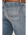 Cinch Men's Ian Medium Stonewash Performance Stretch Slim Bootcut Jeans , Indigo, hi-res