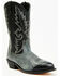 Laredo Men's Lizard Print Wingtip Western Boots - Pointed Toe, Grey, hi-res