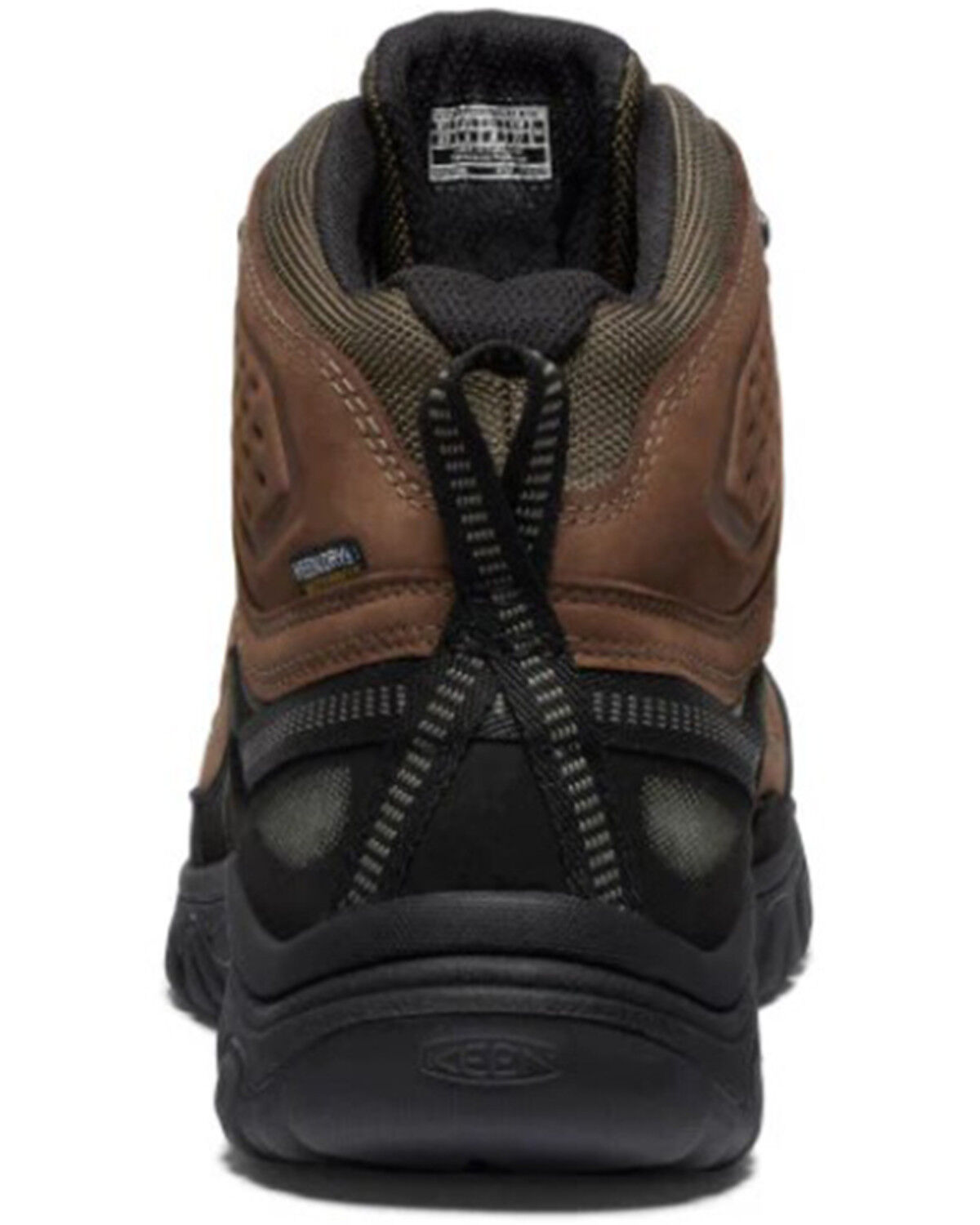 Image #5 - Keen Men's Targhee IV Wide Waterproof Hiking Boots - Soft Toe, Brown, hi-res
