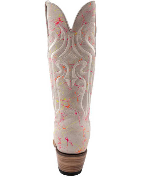 Image #5 - Ferrini Women's Belle Western Boots - Snip Toe , White, hi-res