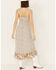 Image #4 - Cotton & Rye Women's Floral Sleeveless Button Down Midi Dress, Cream, hi-res
