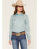 Image #1 - Cinch Women's TENCEL&trade; Striped Long Sleeve Button-Down Western Shirt, Multi, hi-res
