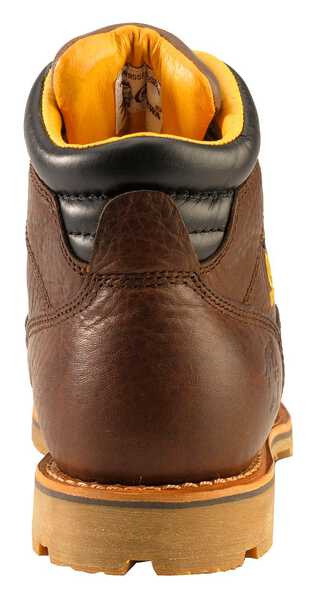Image #7 - Chippewa Men's Waterproof & Insulated 6" Lace-Up Work Boots - Round Toe, Brown, hi-res