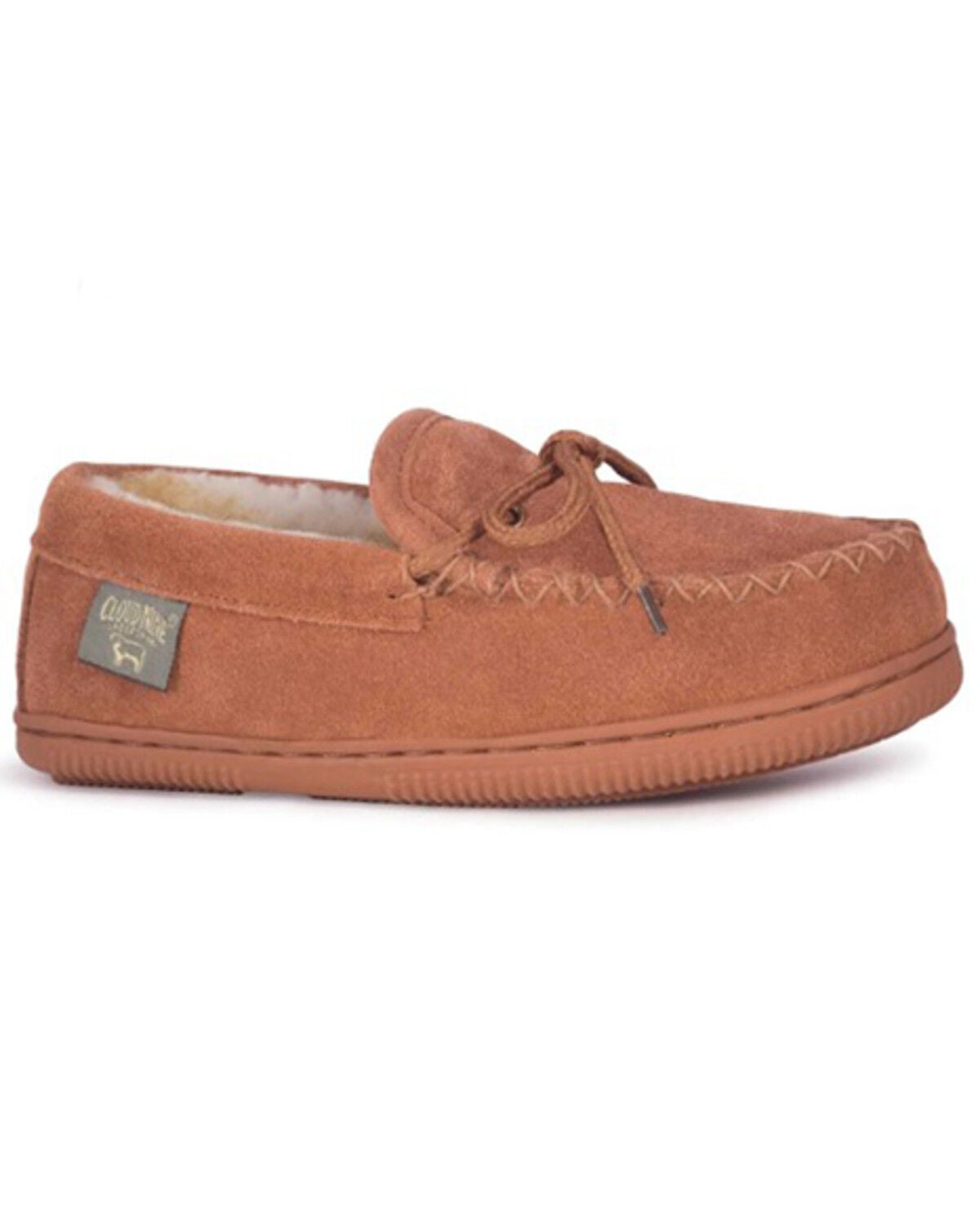Cloud Nine Girls' Sheepskin Moccasins, Chestnut, hi-res
