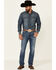 Hooey by Rock & Roll Denim Men's Revolver Medium Vintage Stretch Slim Straight Jeans, Blue, hi-res