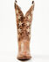 Image #4 - Laredo Women's Serenade Western Boots - Snip Toe, Tan, hi-res