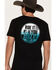 Image #3 - RANK 45® Men's Ride Circle Short Sleeve Graphic T-Shirt, Black, hi-res