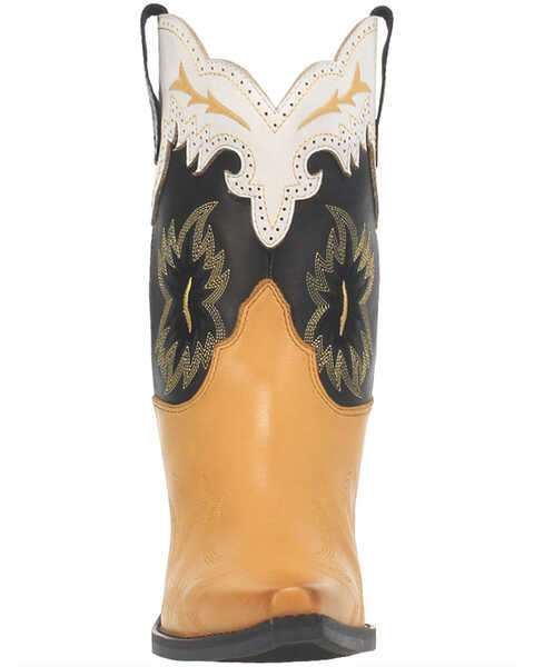 Image #5 - Dingo Women's Tatiana Western Boots - Snip Toe, Yellow, hi-res