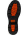 Image #4 - Ad Tec Men's 8" Lace Zipper Biker Boots - Soft Toe, Black, hi-res