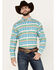 Image #1 - Ariat Men's Team Christian Horz Southwestern Striped Long Sleeve Button-Down Western Shirt - Tall, Multi, hi-res